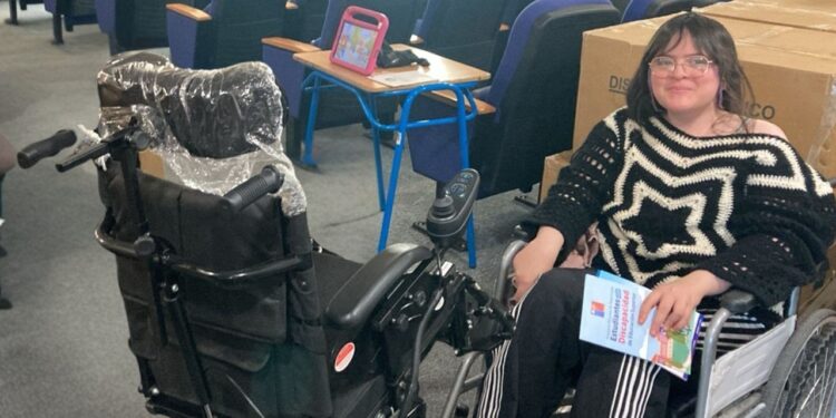 Niños y niñas de Magallanes reciben ayudas técnicas para mejorar su calidad de vida.