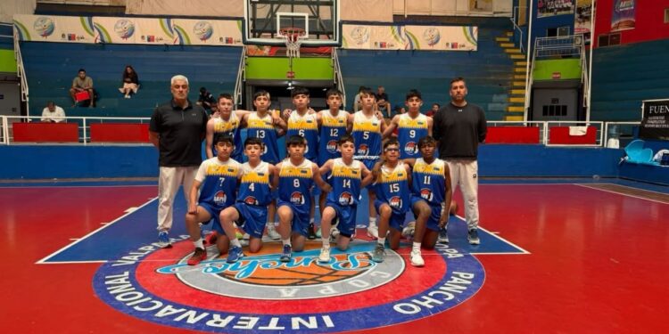 Punta Arenas debuta con derrota en el Nacional Sub-13, varones que se desarrolla en Valparaíso.