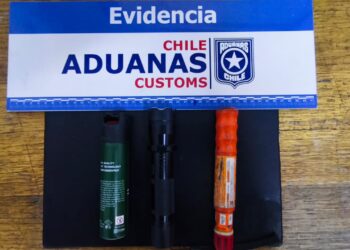 Aduanas incauta cola de zorro, bengala y gas pimienta a turista que ingresaba por paso fronterizo Dorotea.