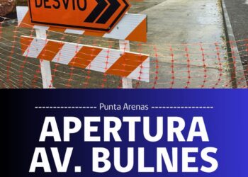 Habilitan tramo de Avenida Bulnes en Punta Arenas y anuncian continuidad de obras