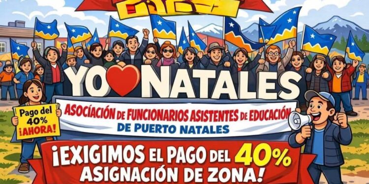 Caravana y paro de asistentes de la educación suman nuevas adhesiones y podrían movilizar a 800 trabajadores en Punta Arenas