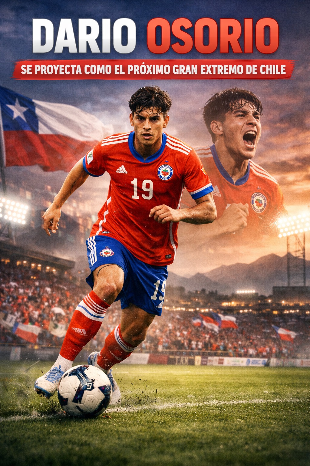 Darío Osorio se proyecta como el próximo gran extremo de Chile