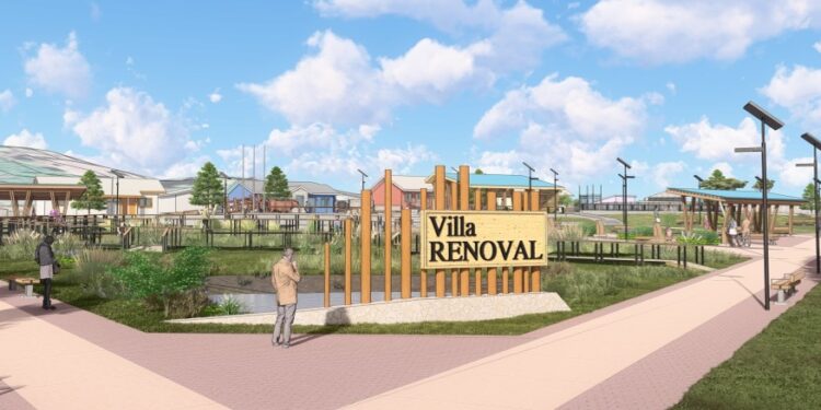 Presentan diseño final de Plaza Villa Renoval con fuerte sello comunitario e identitario