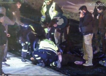 Dos personas lesionadas tras confuso incidente en pleno centro de Punta Arenas