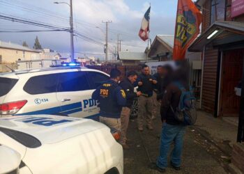 PDI detecta a 10 extranjeros en situación irregular tras fiscalización en Puerto Natales y Punta Arenas