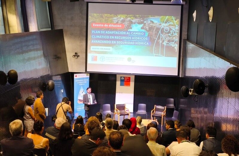 Chile avanza en su primer Plan de Adaptación al Cambio Climático para los recursos hídricos