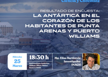 INACH retoma ciclo “Ciencia y Chocolate” con charla abierta a la comunidad en Punta Arenas