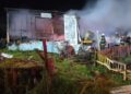 Incendio en desarrollo en Punta Arenas deja un fallecido y tres personas atendidas por SAMU