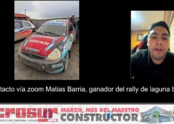 Matías Barría: Siento que el auto esta en lo optimo en chasis y suspensión, quizás aún se pueda desarrollar algo más en potencia sentencia.