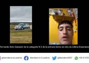 Fernando Soto, ganador en Laguna Blanca su nueva apuesta en el Rally: «Correr con inteligencia es la clave para llegar a la Hermandad».