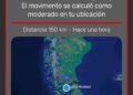 Alerta sísmica reporta sismo preliminar de magnitud 5.5 cercano a Punta Arenas