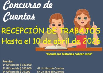 Invitan a estudiantes de enseñanza media a participar en el Tercer Concurso Nacional de Cuentos. Plazo vence el 24 de abril.