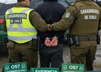 Detienen a sujeto por tráfico de drogas tras operativo policial en sector sur de Punta Arenas