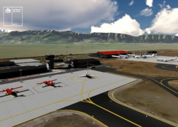 Municipalidad de Natales inicia gestiones para asegurar el cumplimiento de las inversiones en el aeródromo.