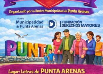 Invitan a caminata por el buen trato a personas mayores en Punta Arenas