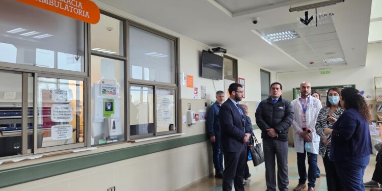 Inédita visita inspectiva al Hospital de Puerto Natales, realizaron,SEREMI de Seguridad Pública, y la directora del Servicio de Salud Magallanes.