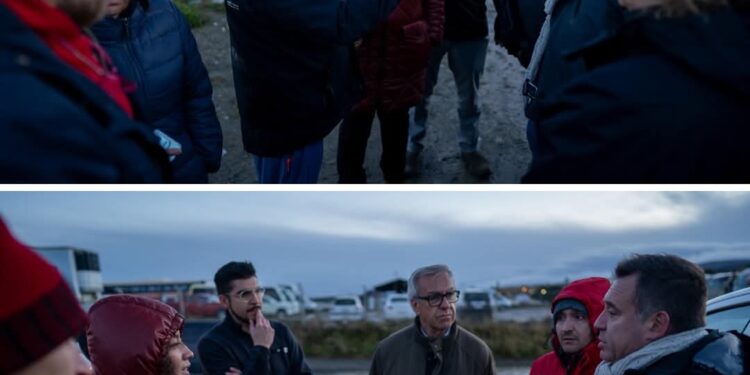 Anegamientos afectan a Punta Arenas tras intensas lluvias, alcalde Radonich supervisa en terreno
