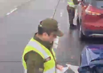 Carabineros refuerza controles de tránsito en Punta Arenas por fin de semana largo
