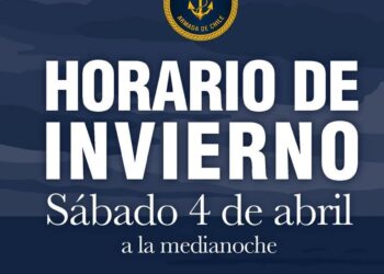 Chile da inicio al horario de invierno este sábado, Magallanes mantendrá su hora actual