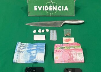 Detienen a dos personas por venta de drogas en modalidad delivery en Magallanes