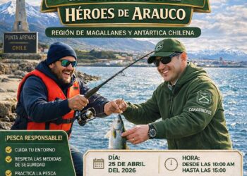 Carabineros invita a campeonato de pesca en Punta Arenas en el marco de su centenario