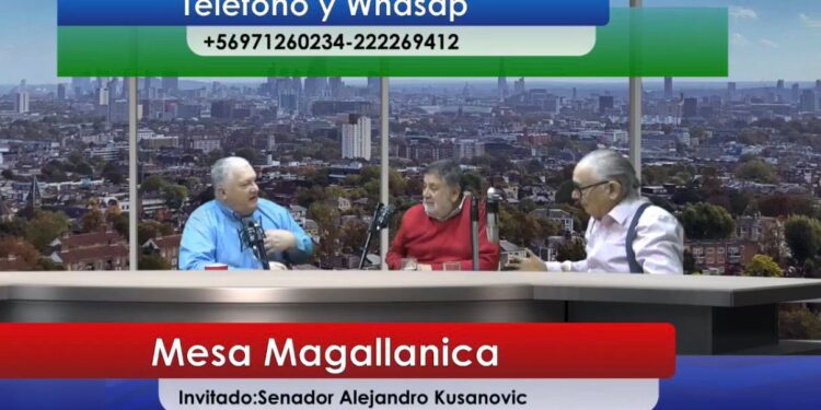 Entrevista en Mesa Magallánica con el senador Alejandro Kusanovic importancia en energía, gestión pública y desarrollo regional en el centro del debate