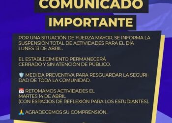 Liceo Salesiano San José suspende clases por situación de fuerza mayor