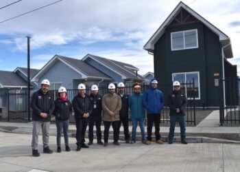 Proyecto habitacional “Pioneros” en Cerro Sombrero avanza hacia su entrega a 49 familias