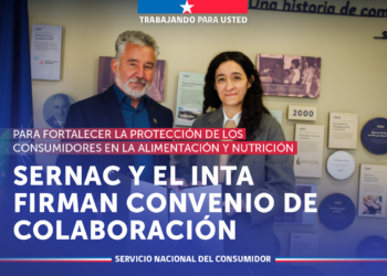 SERNAC e INTA firman convenio para fortalecer protección de consumidores en alimentación y nutrición
