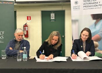 Santo Tomás e INIA sellan alianza para potenciar la formación técnica y la investigación aplicada.