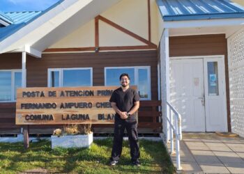 Nuevo liderazgo en salud: Mario Abad Petignani es el nuevo director de la Posta de Villa Tehuelches.