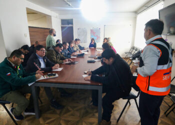 Autoridades refuerzan coordinación ante emergencias invernales en CoGRID realizado en Porvenir