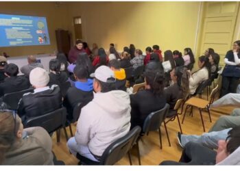 Fiscalía realizó charla sobre responsabilidad penal adolescente y drogas en centro educacional