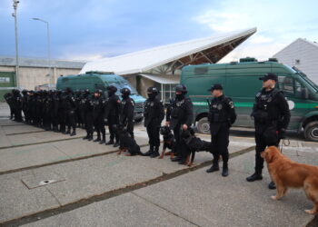 Gendarmería realiza allanamiento en el Complejo Penitenciario de Punta Arenas en el marco del plan contra la violencia carcelaria