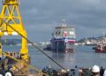 Botan al mar el buque multipropósito anfibio «Magallanes», nuevo hito de la construcción naval chilena