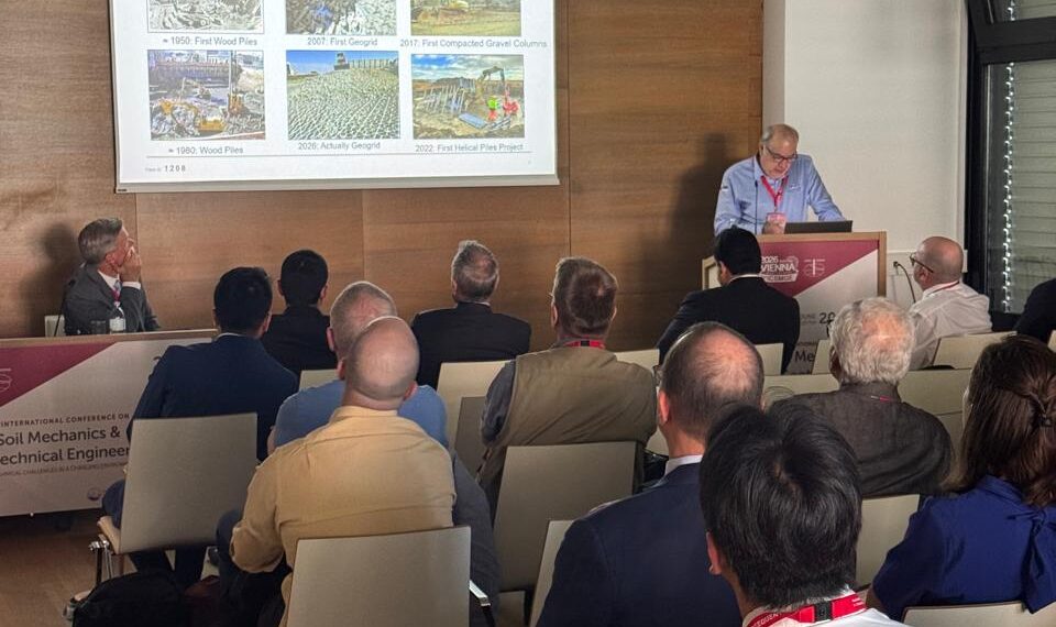 Ingeniero magallánico presentó investigación sobre suelos patagónicos en prestigioso congreso mundial de geotecnia en Austria