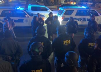 Operativo conjunto de PDI y Carabineros en toma Lautaro deja dos detenidos y tres denuncias por infracciones migratorias