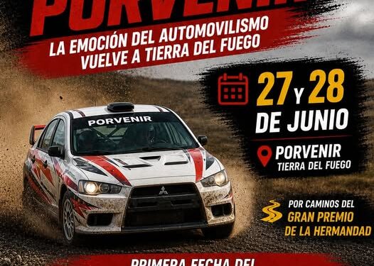 El rally aniversario de Porvenir 27 y 28 de junio se correrá por tramos del GPH, largando desde el km 12.