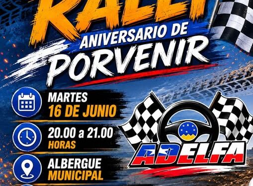 Hoy martes único día para que las tripulaciones que deseen participar del rally aniversario de Porvenir concreten su inscripción.