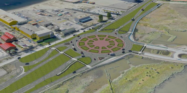 MOP define construcción de una rotonda para mejorar conectividad en acceso norte de Punta Arenas