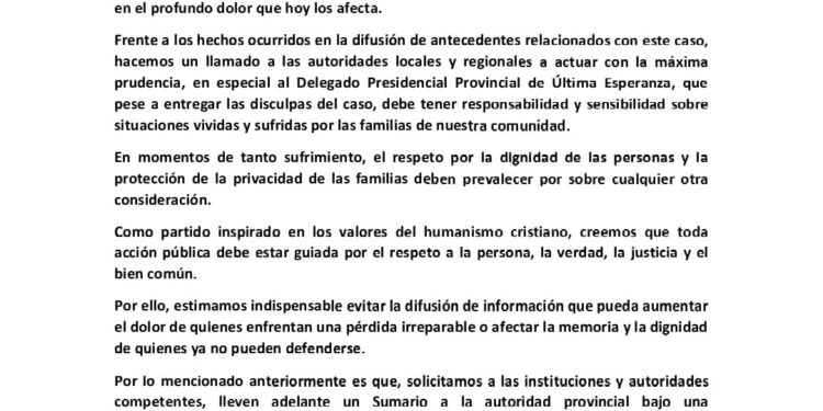 Democracia Cristiana de Puerto Natales pide sanción, mientras que Frente Amplio exige la renuncia del delegado Presidencial Provincial de Última Esperanza.