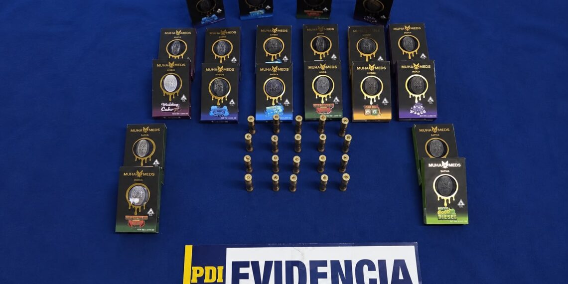 PDI detiene a hombre que recibió encomienda con más de 300 gramos de cannabis en Punta Arenas