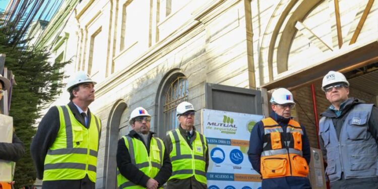 Obras de la futura Biblioteca y Archivo Regional de Magallanes alcanzan un 63% de avance