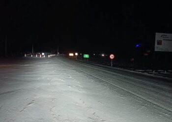 Nevadas afectan la Ruta 9 entre Punta Arenas y Puerto Natales, llaman a conducir con precaución