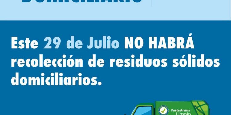 Este 29 de julio se conmemora el Día Nacional del Recolector y Recolectora de Residuos Domiciliarios: No habrá retiro de basura.