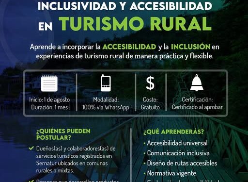 Municipio de Cabo de Hornos invita a emprendedores turísticos a capacitarse en turismo inclusivo y accesible