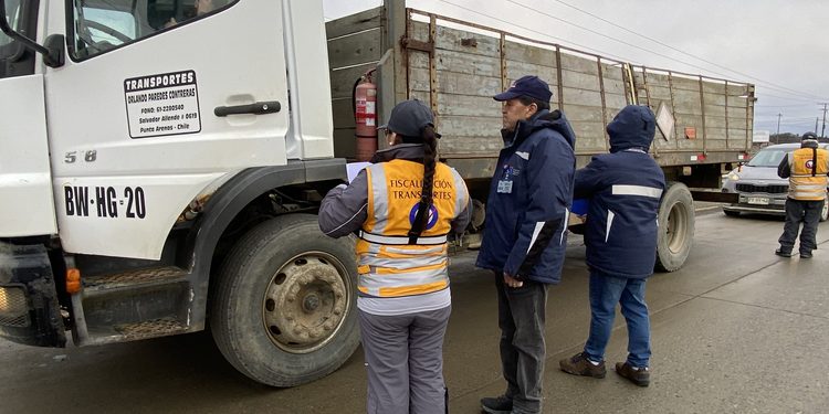Operativos conjuntos al transporte de carga dejan 221 citaciones y tres detenidos en Magallanes
