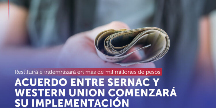SERNAC logra acuerdo con Western Union para compensar a más de 7.800 consumidores