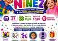 La Ilustre Municipalidad de Porvenir invita a la comunidad a la gran celebración del Día de la Niñez.