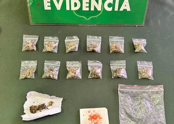 Joven es detenido por presunto microtráfico de drogas en pleno centro de Punta Arenas